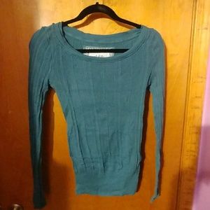 Teal sweater